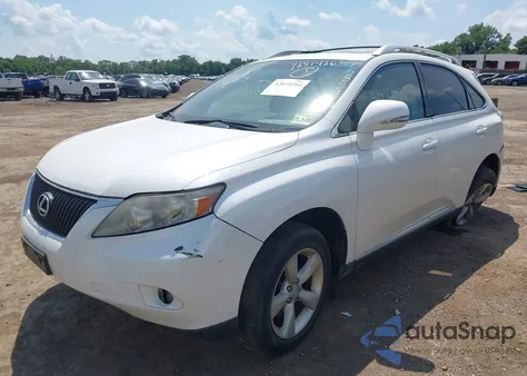2010 Lexus Rx 350 из США, поврежденный, VIN 2T2BK1BA9AC068296